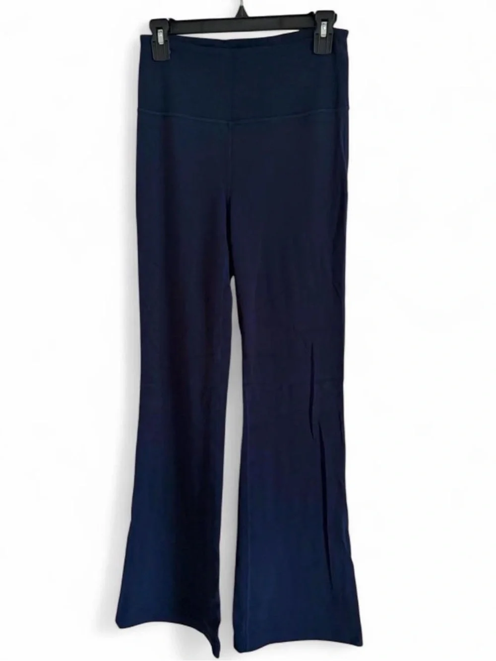 Lululemon Navy Flared Leggings Nulu